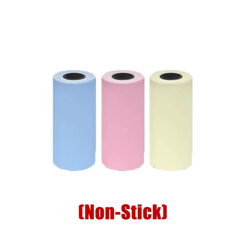 X6 Mini HD Printer Portable Sticker Label Printer Bluetooth Pocket Thermal Printer with Paper for Student Note Inkless Printing