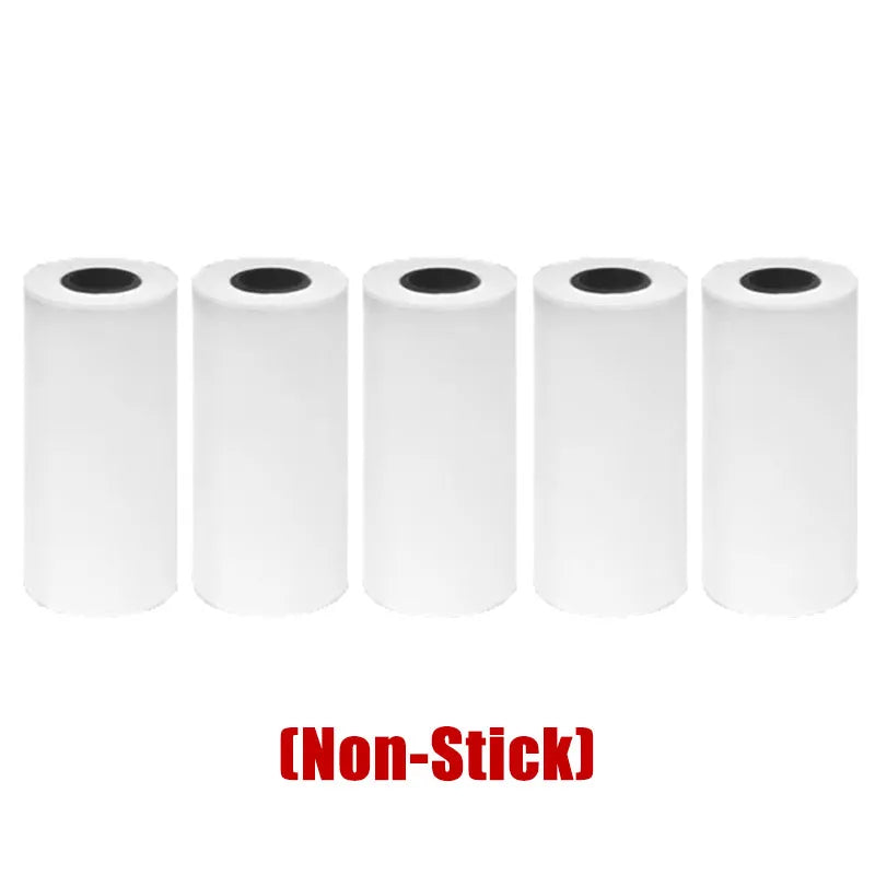 X6 Mini HD Printer Portable Sticker Label Printer Bluetooth Pocket Thermal Printer with Paper for Student Note Inkless Printing